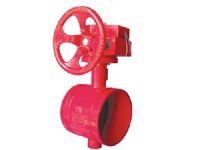 XD381X涡轮沟槽信号蝶阀