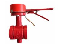 XD81X手柄沟槽信号蝶阀