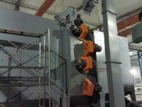 供应通过式抛丸机/旭东铸造