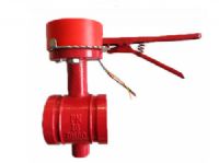 供应沟槽蝶阀/季融阀门