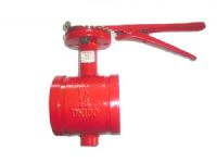 优质沟槽蝶阀/季融阀门