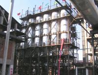 钢厂除尘器主体结构与安装