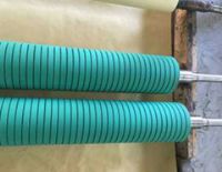 瓦楞纸胶辊使用前的处理方法和保护法