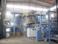 全自动砂处理流水线工作与压头问题