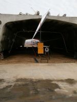 新型预制梁自动喷淋系统的预制过程